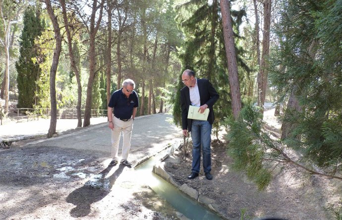 Eduardo Zorrilla Visita El Parque De El Morlaco
