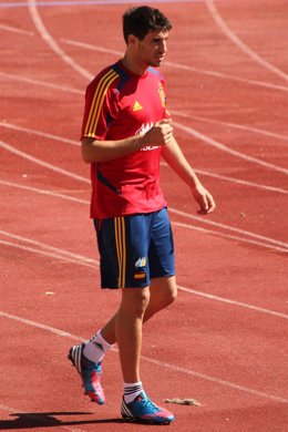Javi Martinez Entrenamiento Selección Española