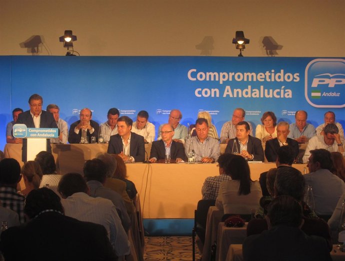 Intervención De Zoido En La Junta Directiva Del PP-A
