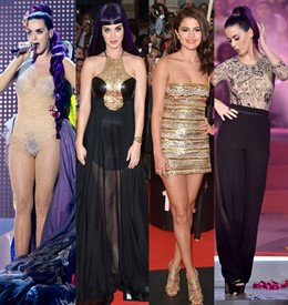 Montaje de Katy Perry y Selena Gomez en los Much Music Awards 