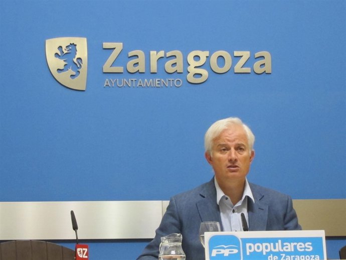 El Portavoz Del PP En El Ayuntamiento De Zaragoza, Eloy Suárez