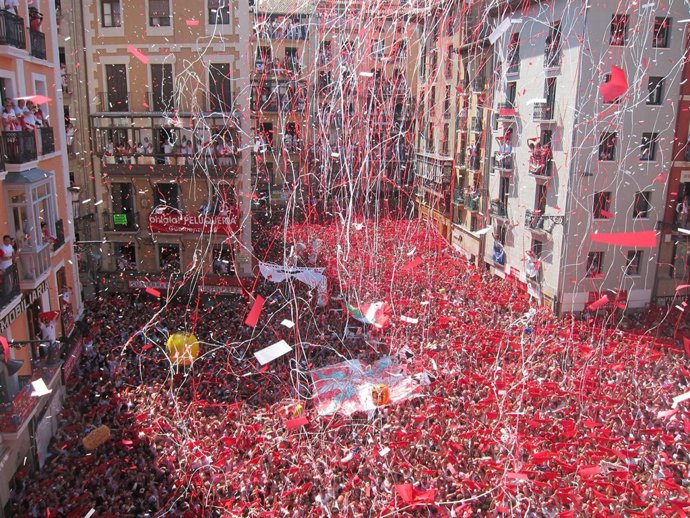 Chupinazo De San Fermín 2011.