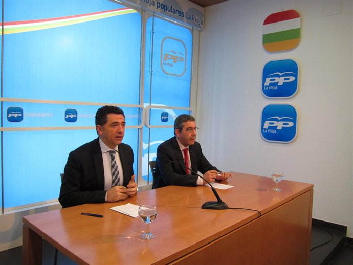 Cuevas Y Burgos En Rueda De Prensa Sobre Red Transeuropea