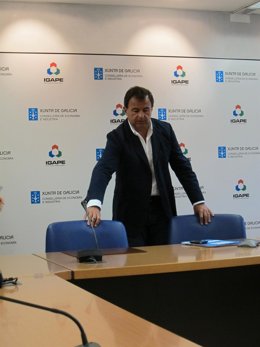 El Conselleiro De Economía E Industria, Javier Guerra