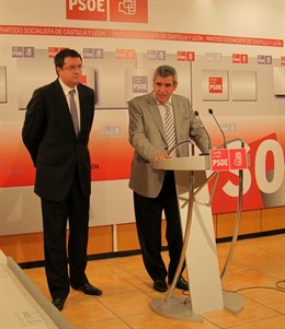 Óscar López Y Julio Vullarrubia Comparecen Tras La Ejecutiva Regional