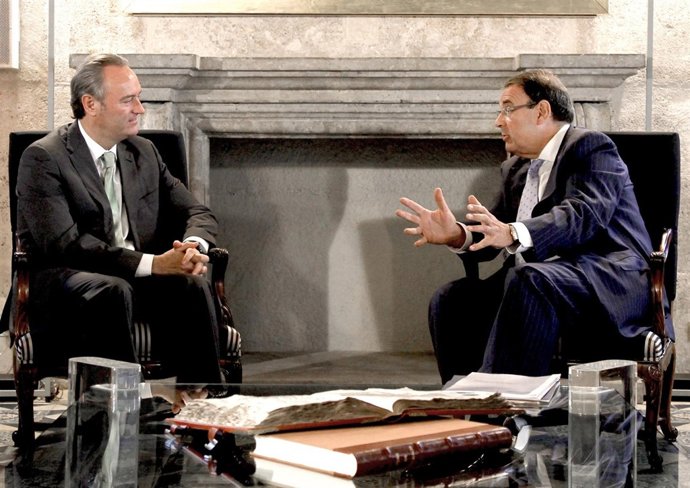 Fabra Recibe En Audiencia Al Presidente De La Confederación Española De Hoteles.