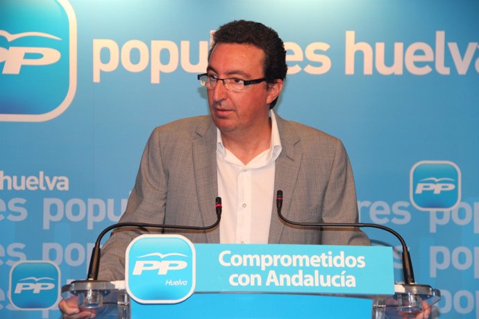 El Presidente Provincial Del PP De Huelva, Manuel Andrés González. 