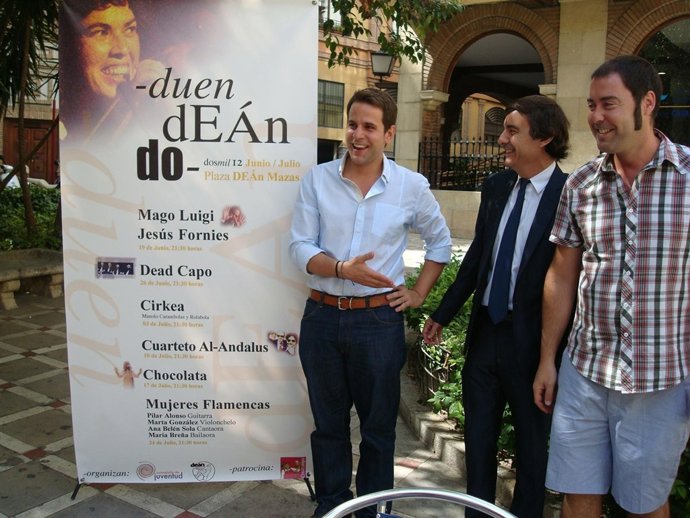 Heras, Martínez Y Alameda En La Presentación De 'Duendeando 2012'.