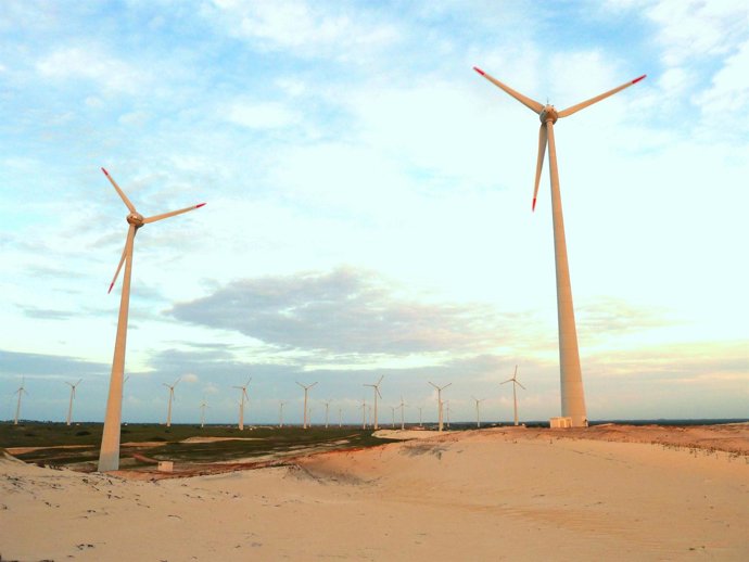Parque Eólico De Iberdrola En Brasil