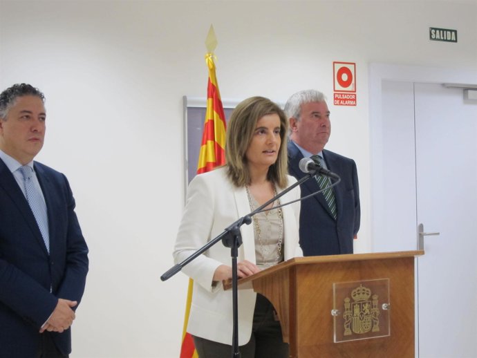 La Ministra De Empleo Y Seguridad Social, Fátima Báñez.
