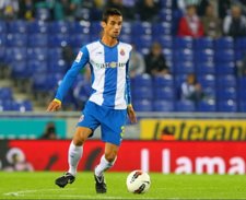 El Jugador Del RCD Espanyol Raúl Rodríguez