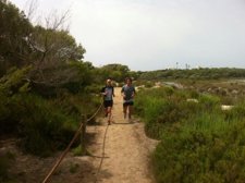 El Jugador Del FC Barcelona Carles Puyol En Recuperación