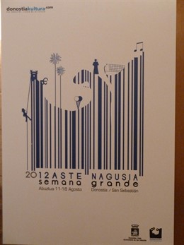Cartel Semana Grande De San Sebastián 2012