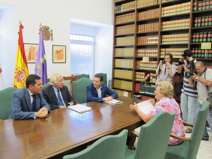 Reunión Junta-Tsjex Sobre Nuevo Mapa Judicial