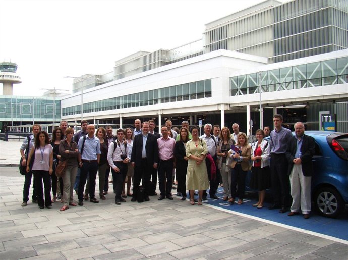 Visita Del Proyecto D-Air Al Aeropuerto De Barcelona
