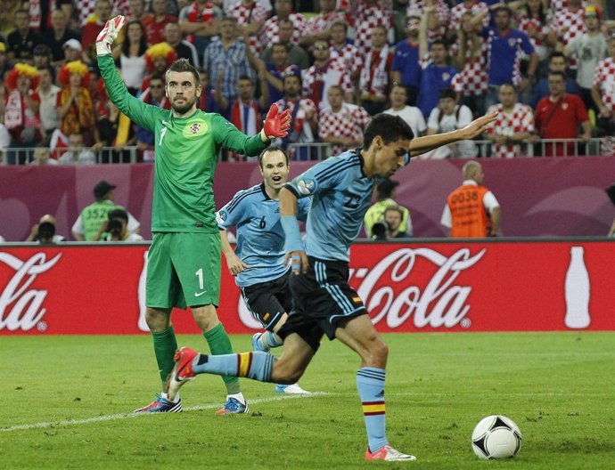 Navas, Iniesta, Pletikosa, España-Croacia
