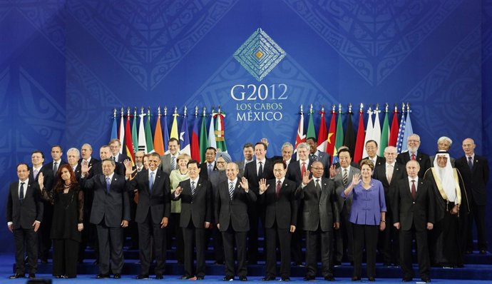 Los Líderes Del G-20 En La Cumbre De México