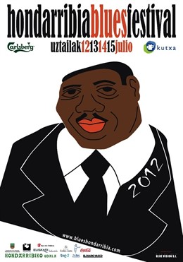 Cartel Del Hondarribia Blues Festival 2012.