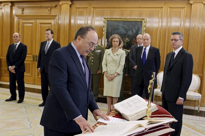 Luis María Linde Toma Posesión Como Gobernador Del Banco De España