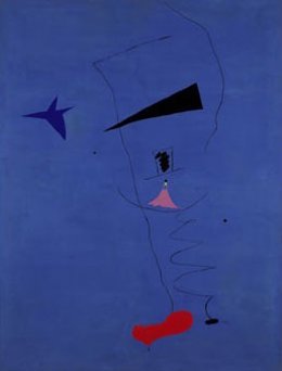 Cuadro 'Estrella Azul', De Miró
