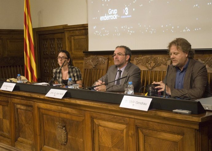 El Presidente De La Diputación De Lleida En La Presentación De Enderrock