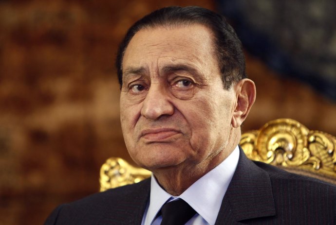 El expresidente de Egipto Hosni Mubarak 