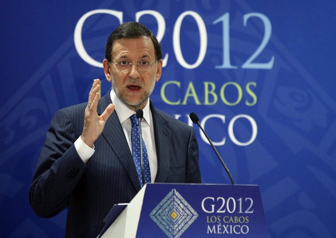El Presidente Del Gobierno, Mariano Rajoy, En El G-20