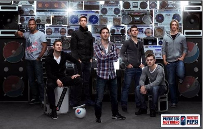 Messi, Torres, Agüero En Campaña De Pepsi