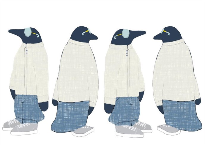 Pingüino de Adolfo Domínguez