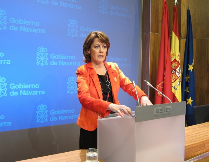 La Presidenta Del Gobierno De Navarra, Yolanda Barcina.
