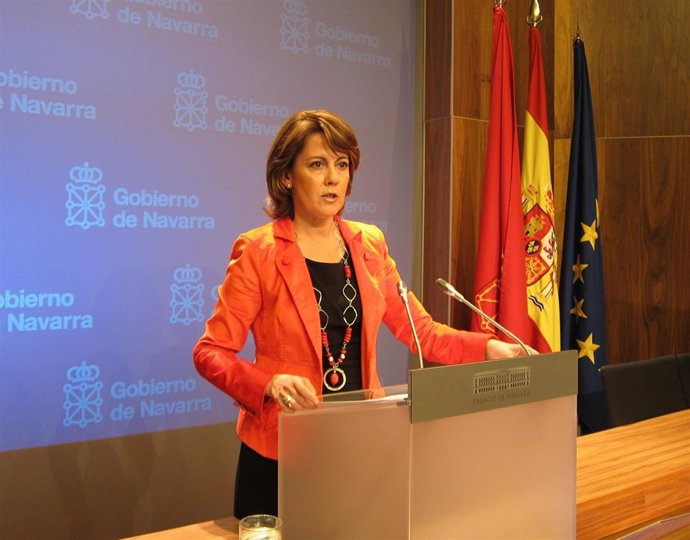 La Presidenta Del Gobierno De Navarra, Yolanda Barcina.