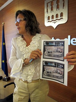 La Portavoz Municipal Del PSOE Concha Arribas