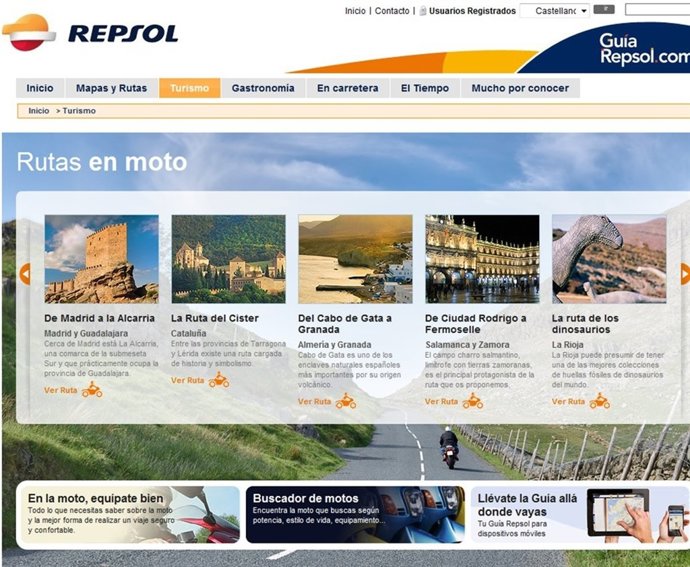 Ruta En Moto Repsol