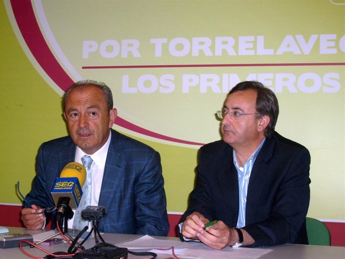 López Marcano Y García Carmona En Rueda De Prensa