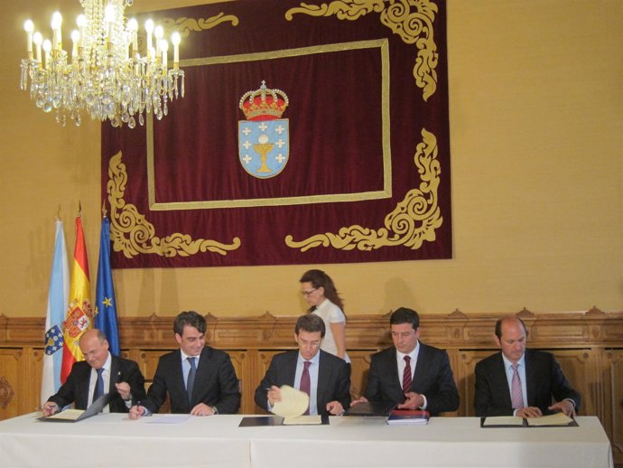Firma Del Protocolo Entre Xunta Y Diputaciones