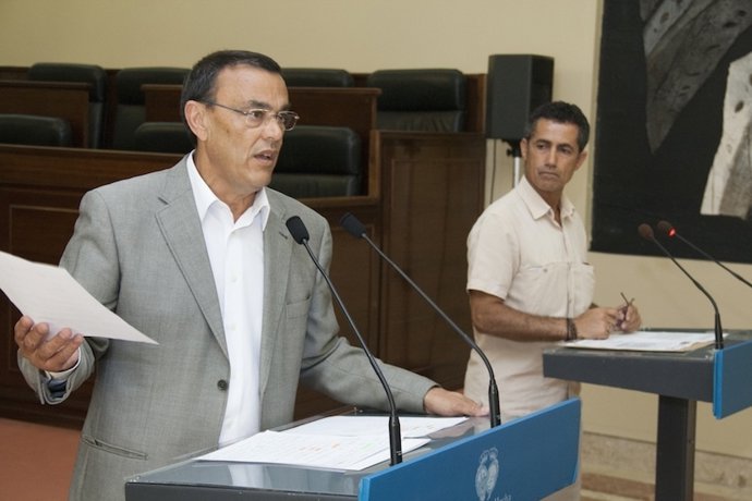 El Presidente De La Diputación De Huelva, Ignacio Caraballo.