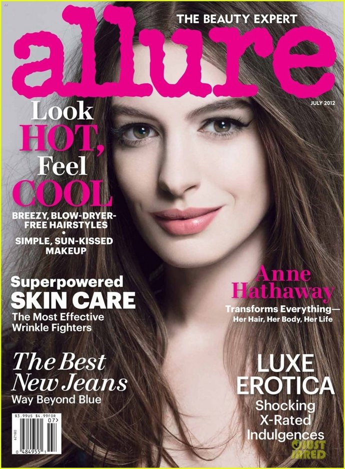 Anne Hathaway protagonista del último número de 'Allure'
