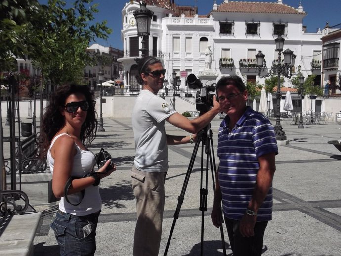 Grupo Reporteros Húngaros En La Provinica De Huelva.  