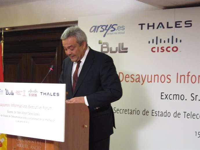 Víctor Calvo Sotelo, Secretario De Estado De Telecomunicaciones