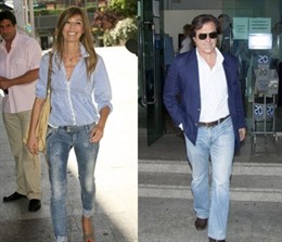 Pepe Navarro y Eva Zaldívar