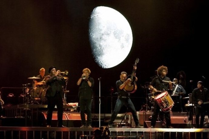 Bruce Springsteen En Su Concierto De Madrid