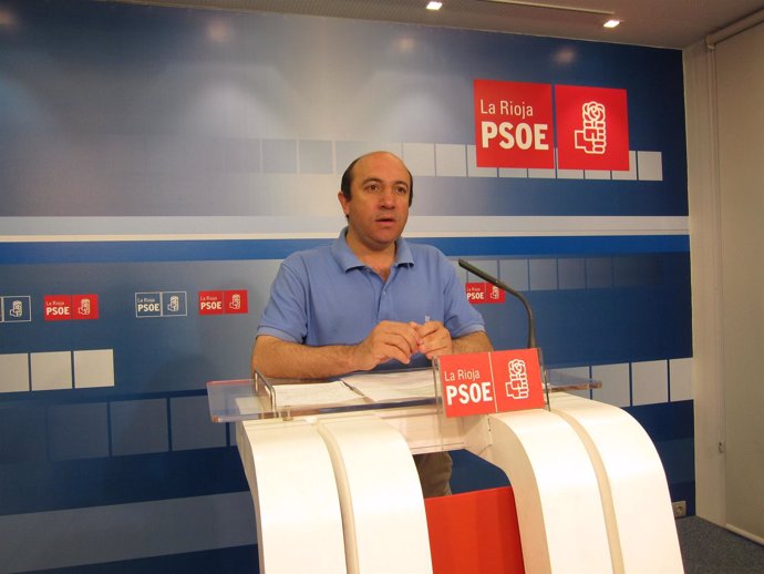 Vicente Urquía, Secretario De Economía Del PSOE Riojano
