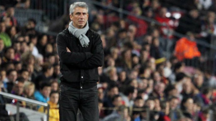 El Entrenador Del Juvenil A Del FC Barcelona, Jordi Vinyals