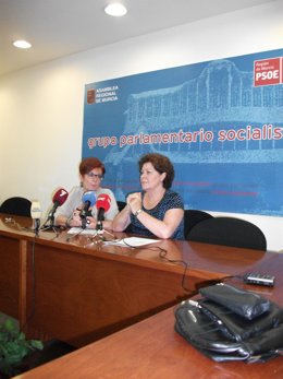 Retegui Y Rosique En Rueda De Prensa En Cartagena