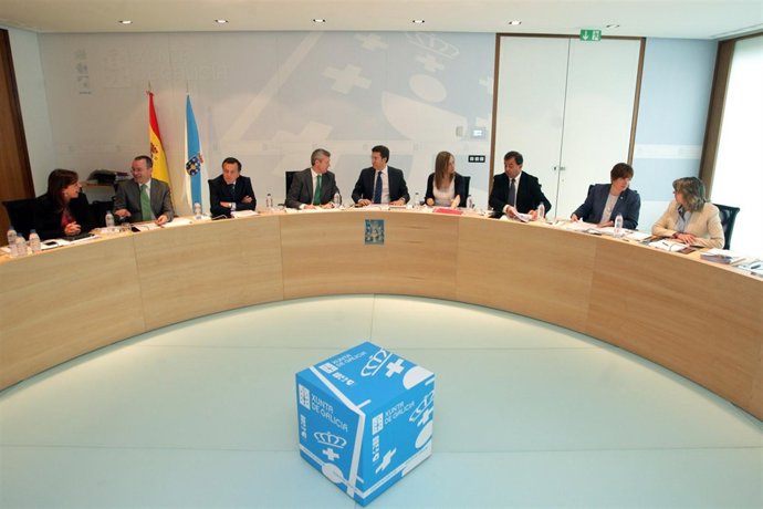 O PRESIDENTE DA XUNTA PRESIDE A REUNION SEMANAL DO CONSELLO DA XUNTA.