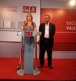 Los Socialistas Rocío Briones Y Miquel Soler