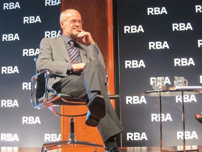 Antoni Castells En La Presentación De Su Libro
