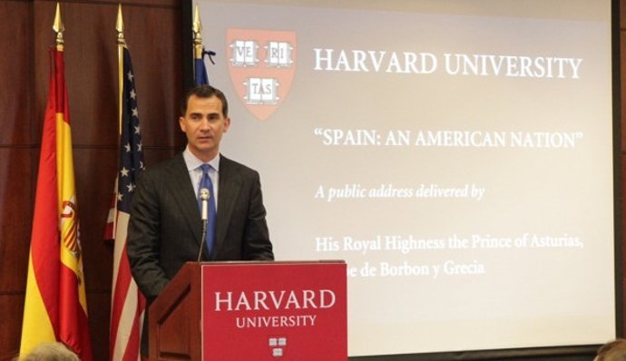 El Príncipe Durante Su Intervención