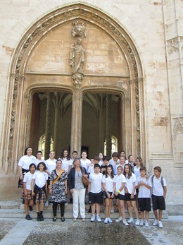 La Directora General De Cultura Y Juventud, Isabel Cerdà, En Sa Llonja