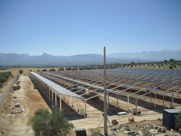 Imagen De Una De Las Instalaciones Fotovoltaicas